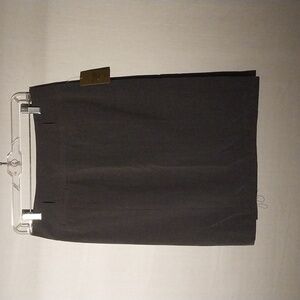NWT Women's Nue Options Essentials Petites gray skirt size 6P